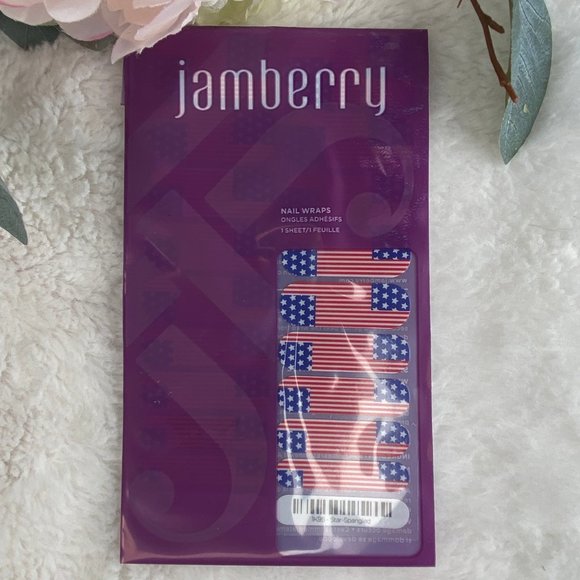 Jamberry Other - Jamberry Nail Wraps Women's Girl's - Star Spangled